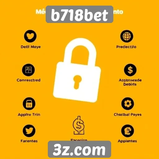 Métodos de pagamento aceitos no b718bet
